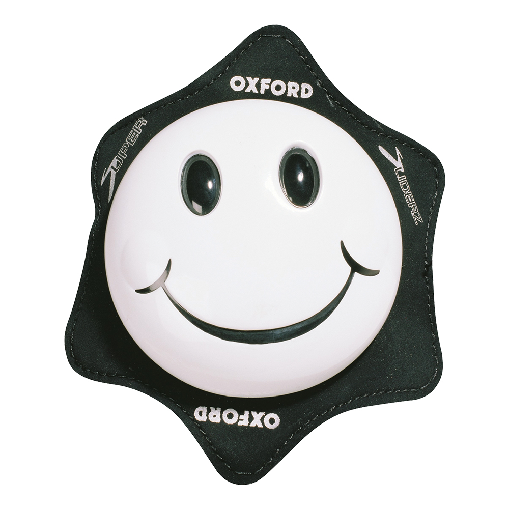 Oxford Smiley Knee Sliders White